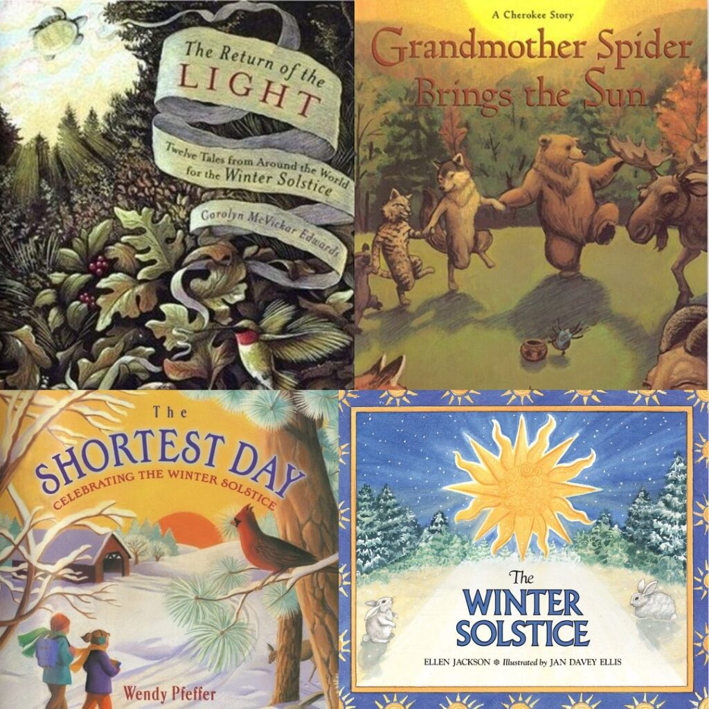 Winter Solstice Children's books waldorf wicca