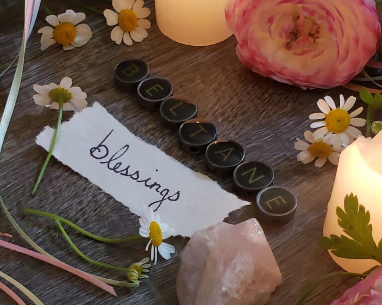 Beltane blessings Naturally Modern Witch Calendar May